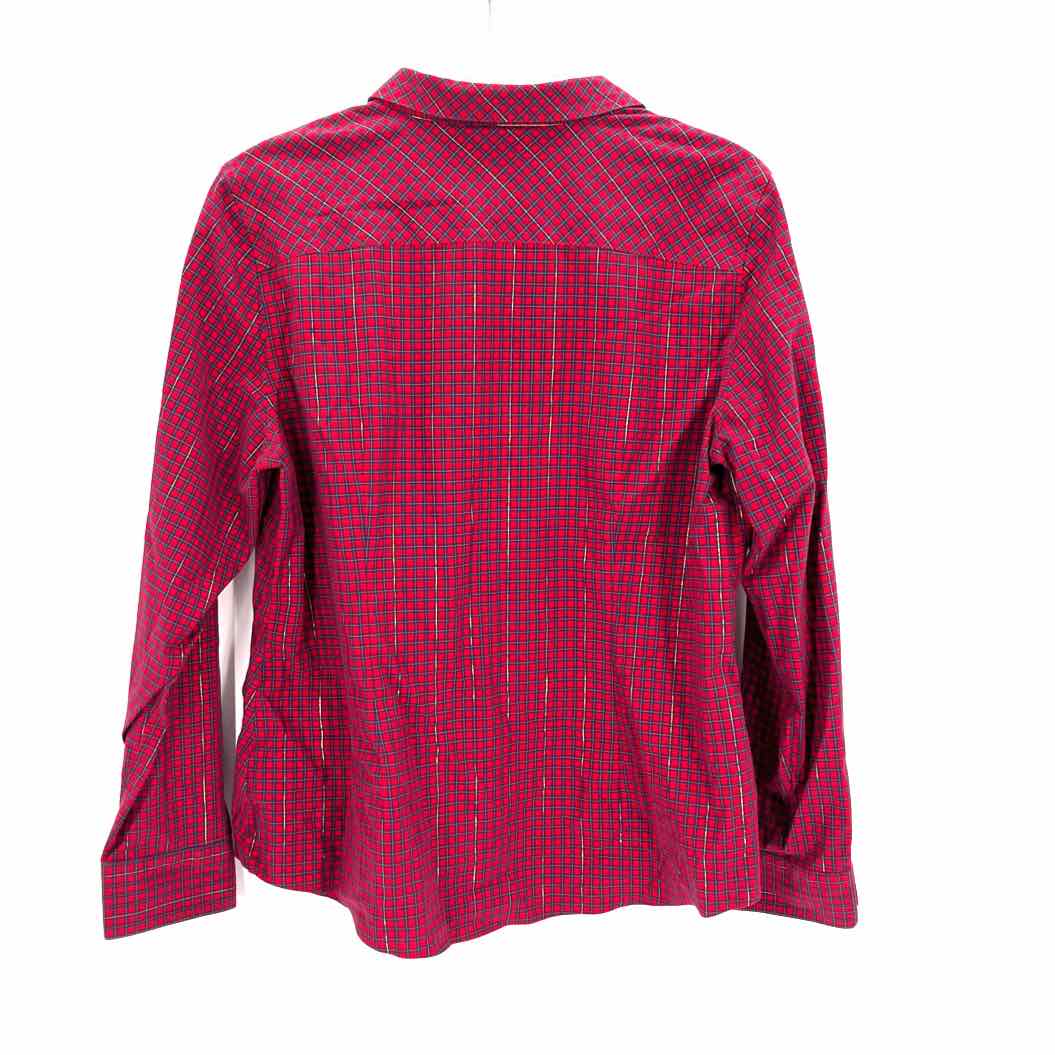 Size 12 Talbots Red Shirt