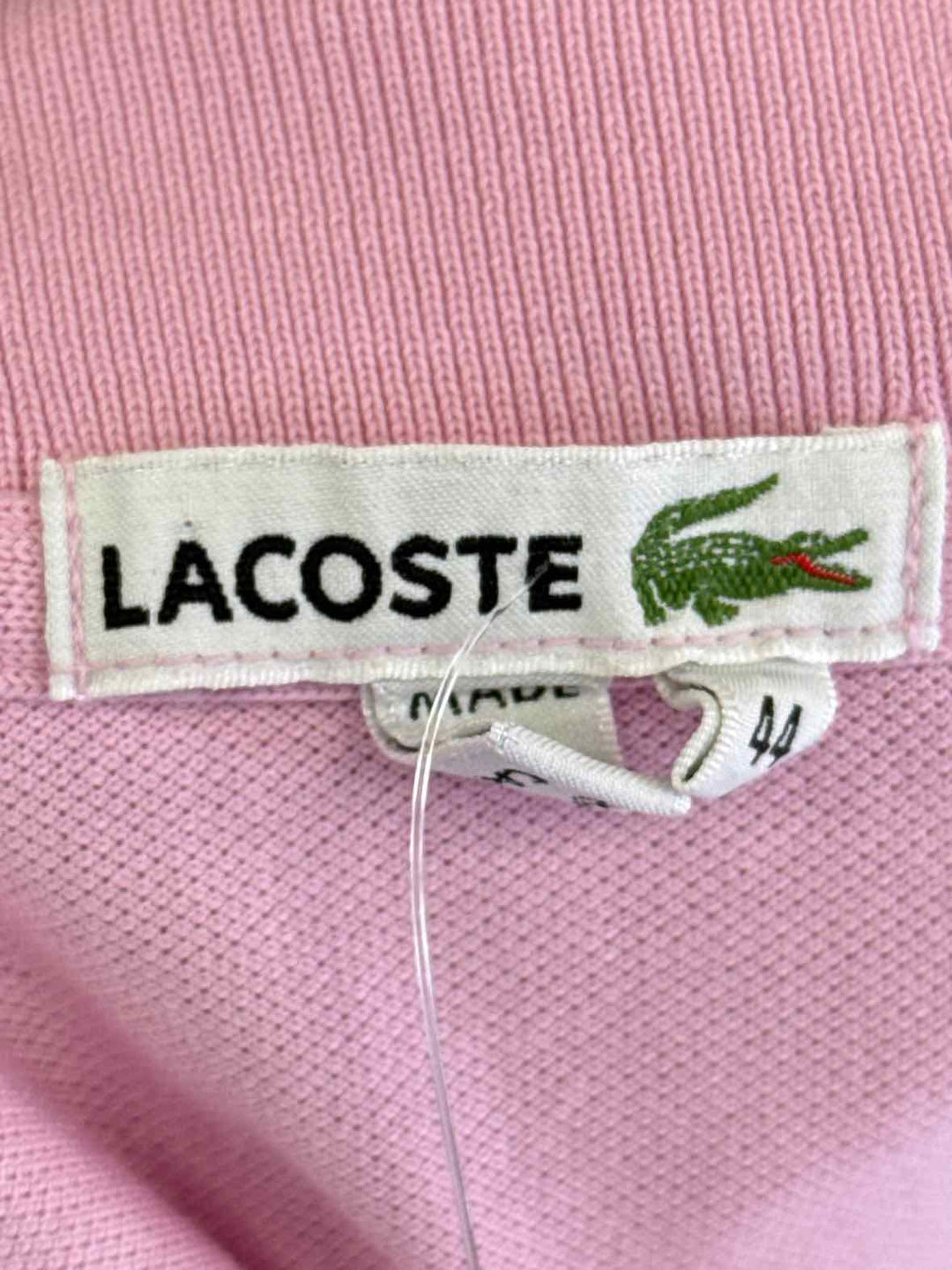 Size 44 Lacoste Pink Shirt