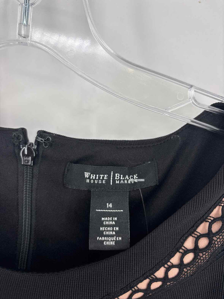 Size 14 White House Black Market Black Dress