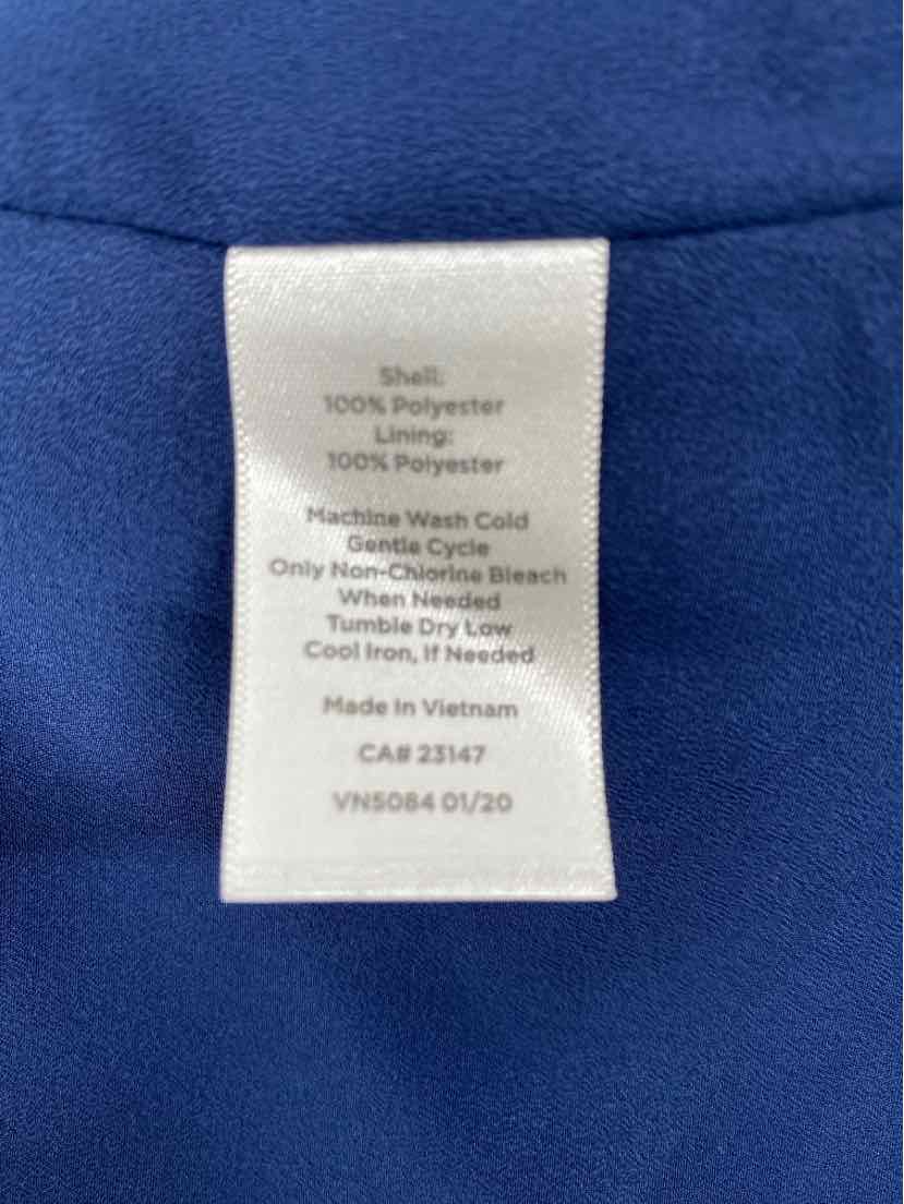 Size S Talbots Blue Print Shirt