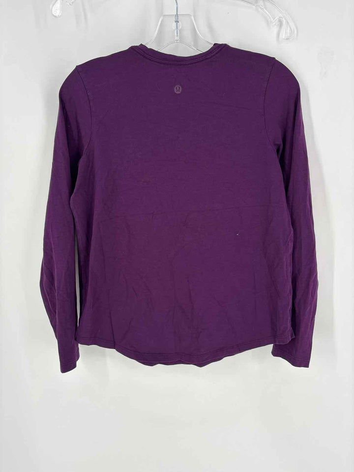 Size 6 Lululemon Purple Shirt