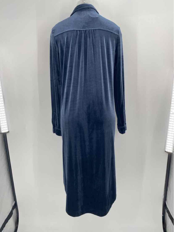 Size M Umgee Blue Velvet Dress