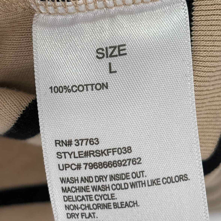 Size L RAFELLA Tan Shirt