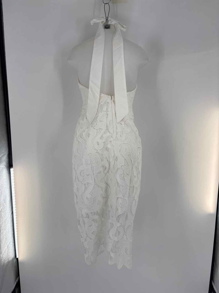 Size 4 MILLY White Lace Dress