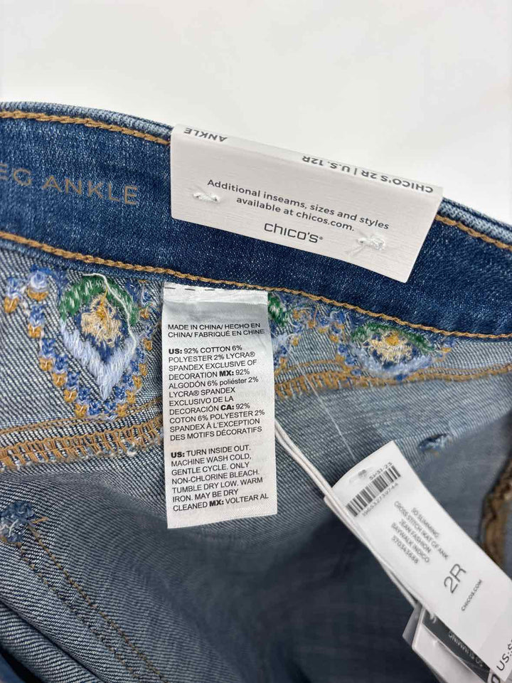 Size 12 Chico's Denim Jeans