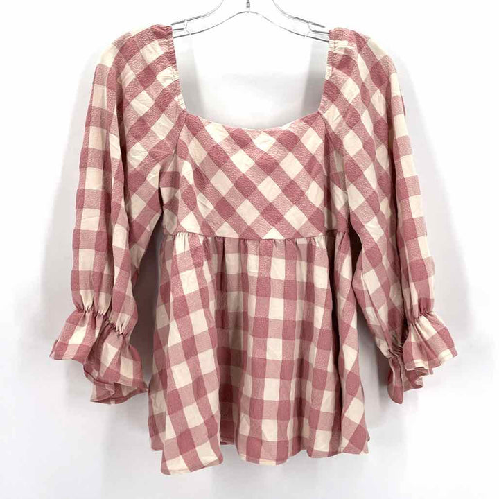 Size S HOW VERY LOVED Pink Shirt