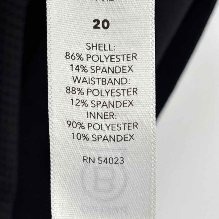 Size 20 Athleta Black Shorts