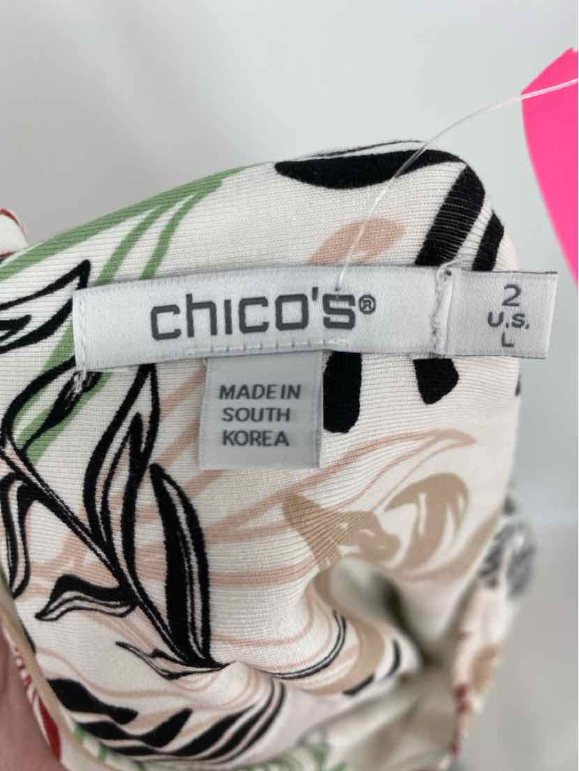 Size L Chico's Tan Shirt