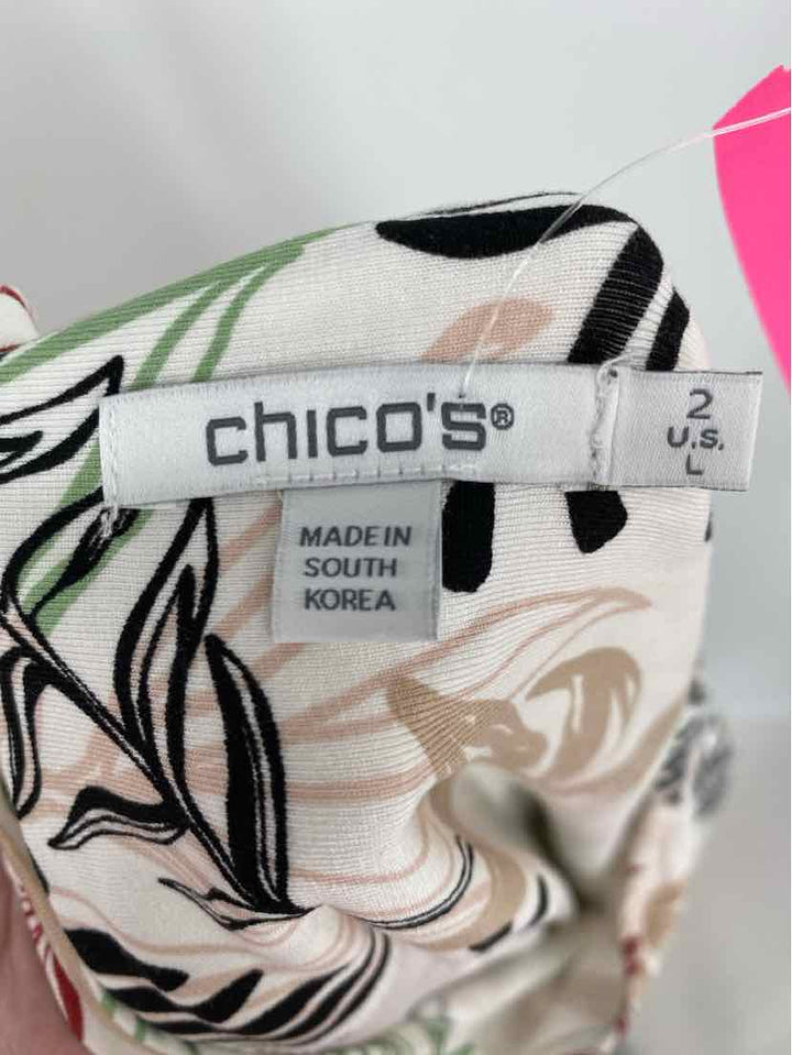 Size L Chico's Tan Shirt