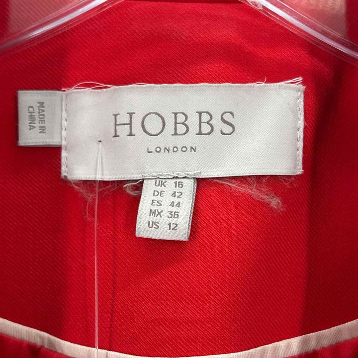 Size 12 HOBBS Red Blazer