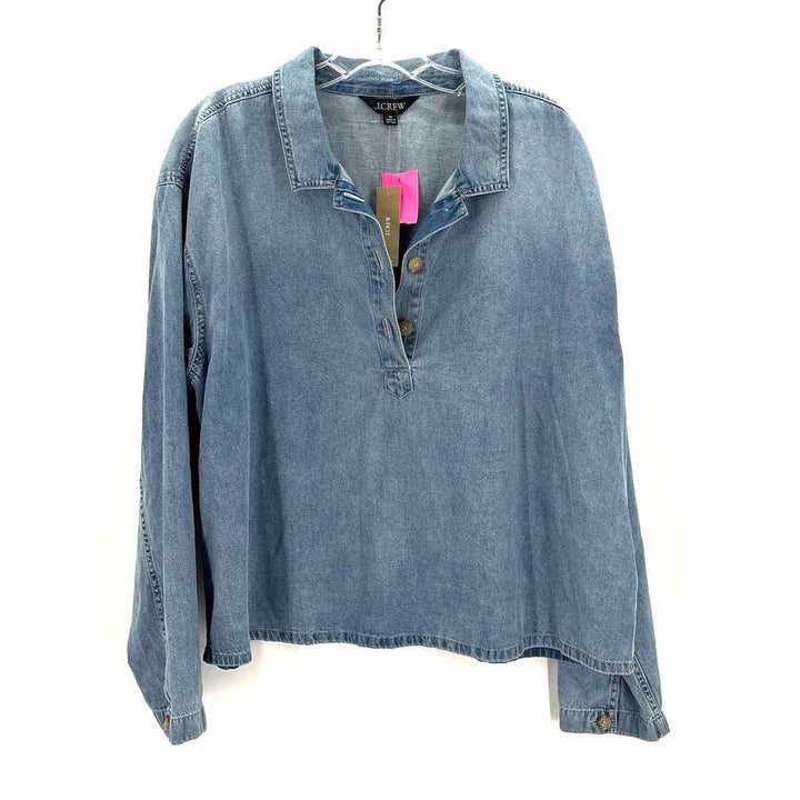 Size XL J Crew Blue Denim Leggings