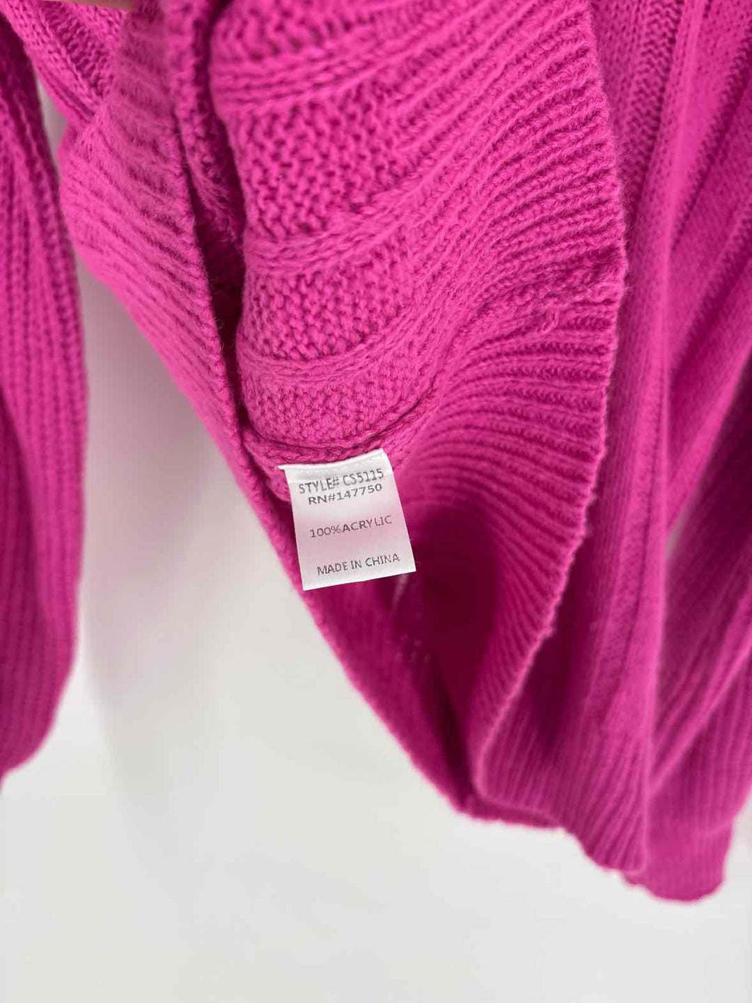 Size L Pink Sweater