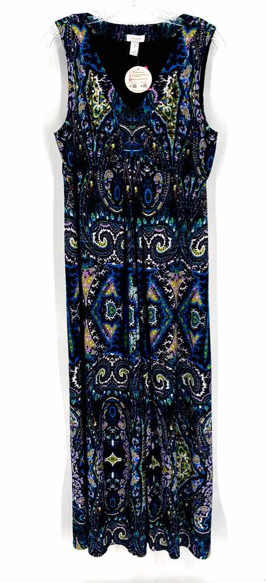 Size L Chico's Black Dress
