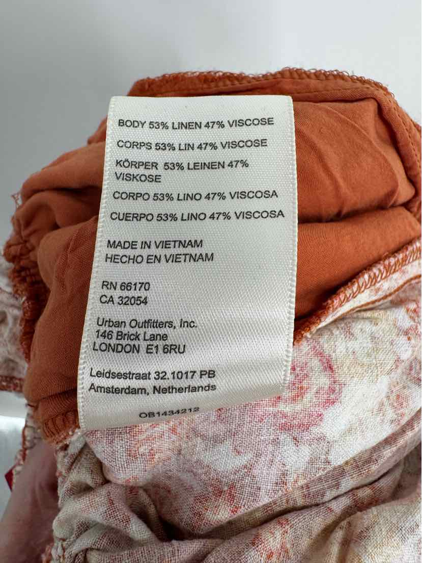 Size XS FREE PEOPLE Orange Dress