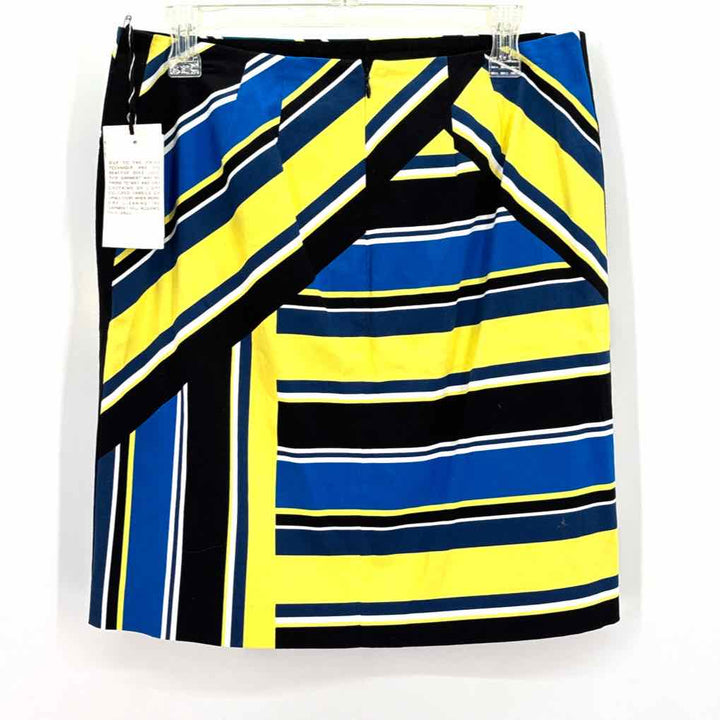 Size 10 WORTH Blue Print Skirt