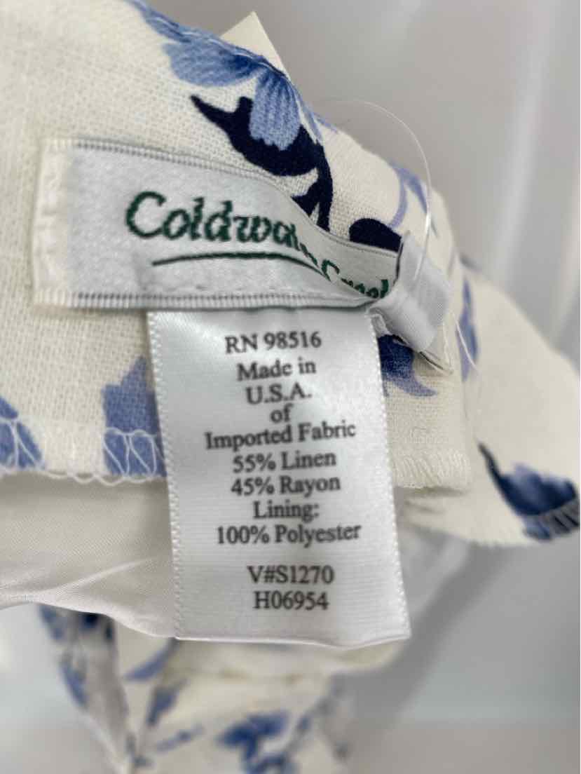 Size 16 Coldwater Creek Blue Print Dress