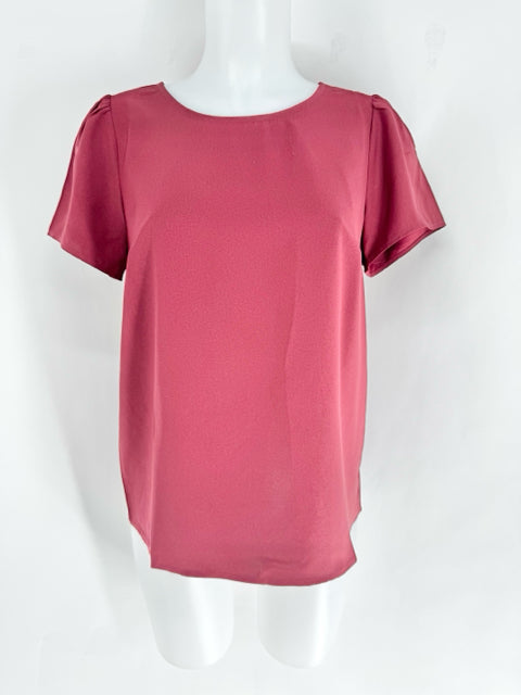 Size S J Crew Burgundy Shirt