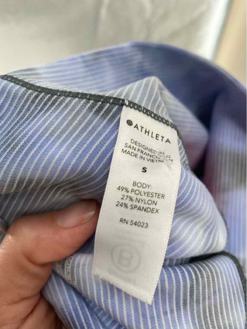 Size S Athleta Blue Print Pants