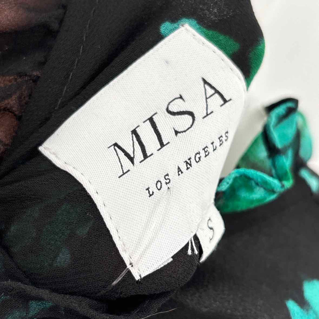 Size S MISA Black Dress