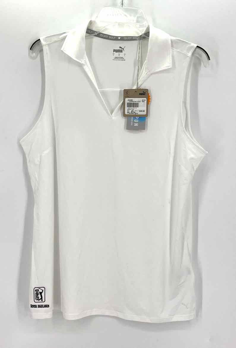 Size L Puma White Shirt