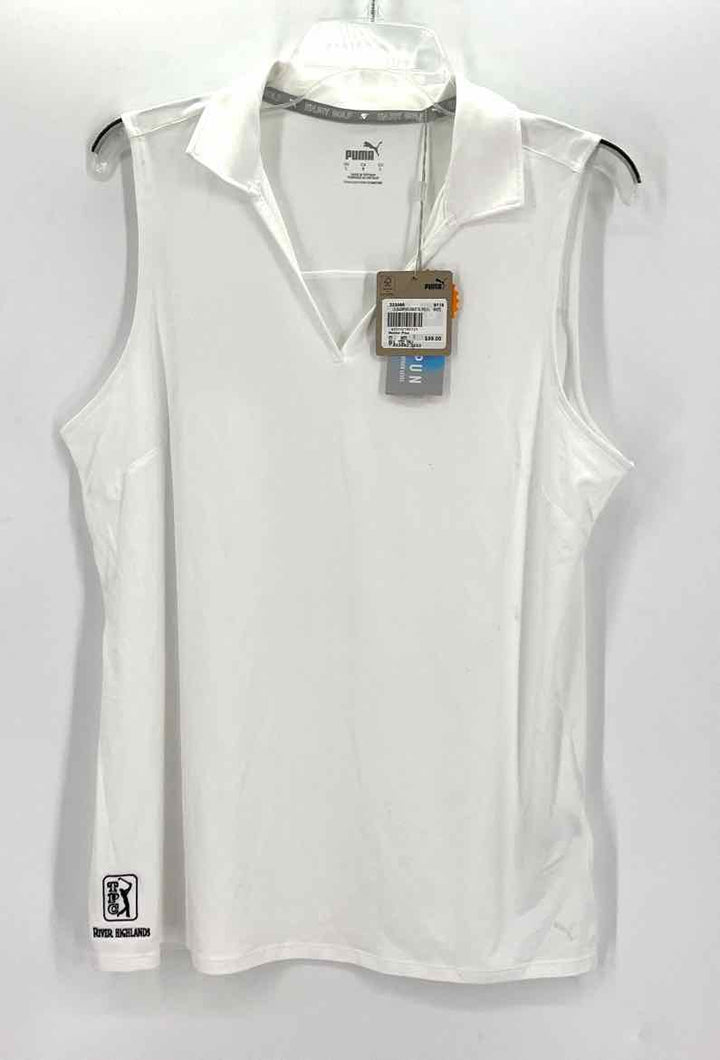 Size L Puma White Shirt