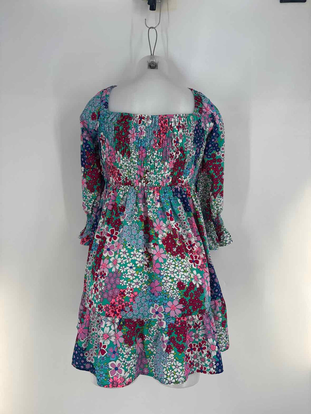 Size L KARLIE Multi-Color Dress