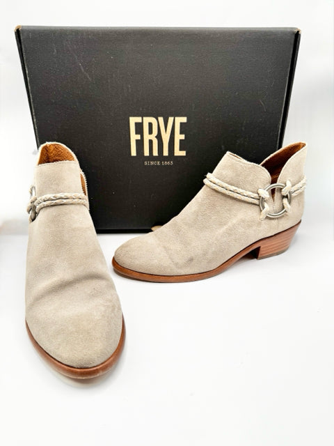 Shoe Size 7.5 Frye Gray Suede Boots