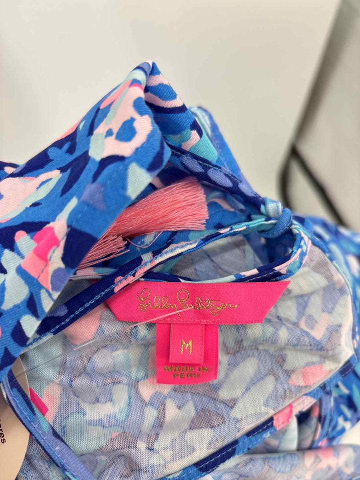 Size M Lilly Pulitzer Blue Print Dress
