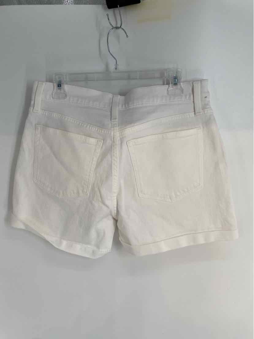 Size 29 J Crew White Shorts