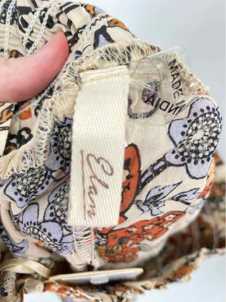 Size S ELAN TAN PRINT Skirt