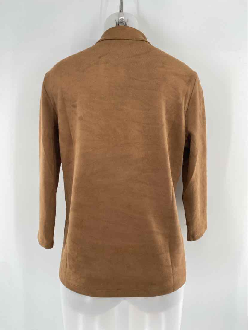 Size M J MCLAUGHLIN Brown Shirt