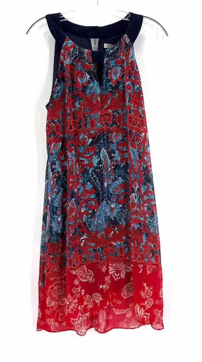 Size 12 DRESSBARN Red Dress