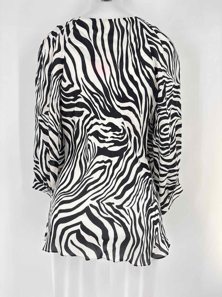 Size L Anne Klein Black/White Shirt
