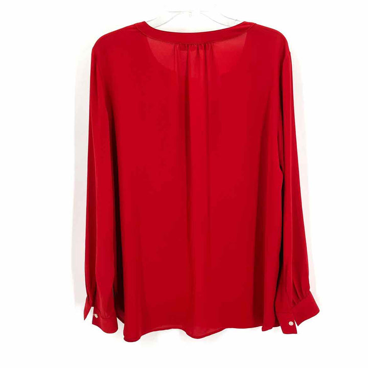Size L LOFT Red Shirt