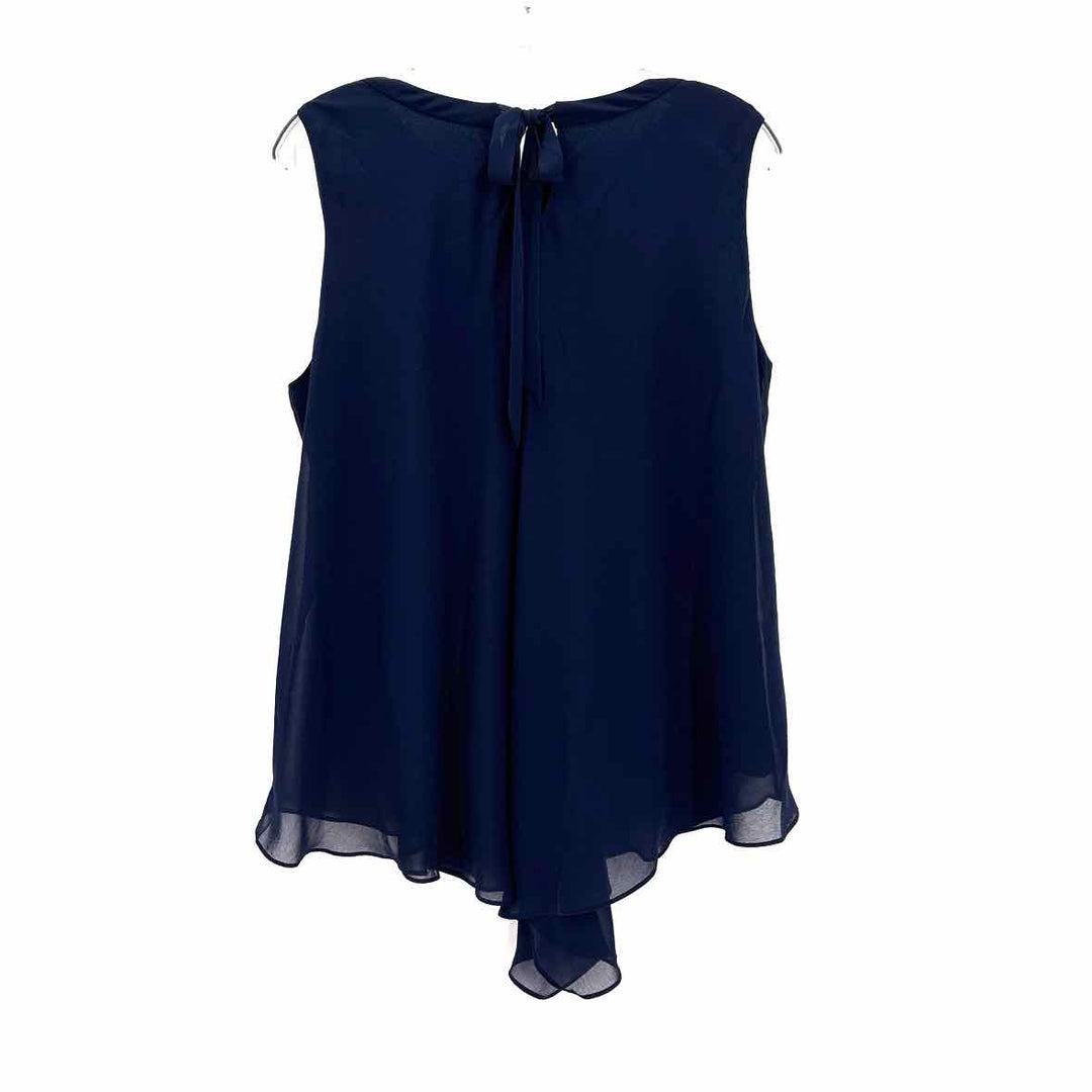 Size L SUSAN GRAVER Navy Shirt