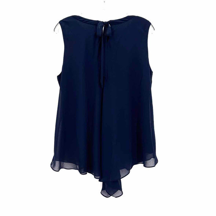 Size L SUSAN GRAVER Navy Shirt