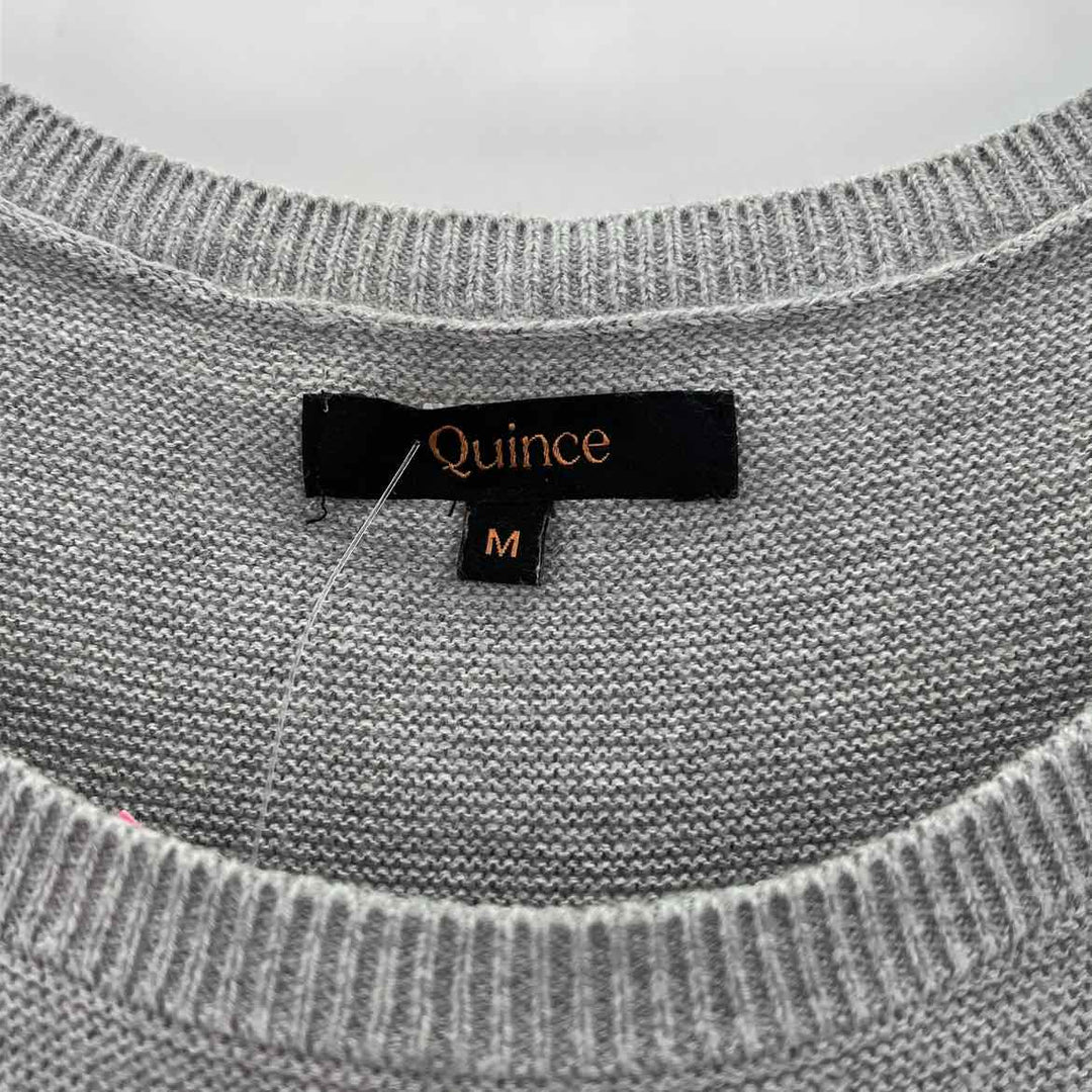 Size M QUINCE Gray Sweater