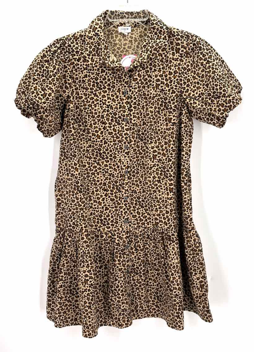 Size 8 J Crew Tan Dress