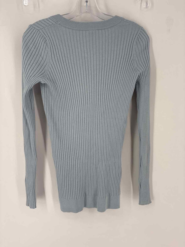 Size S Athleta Blue Knit Sweater