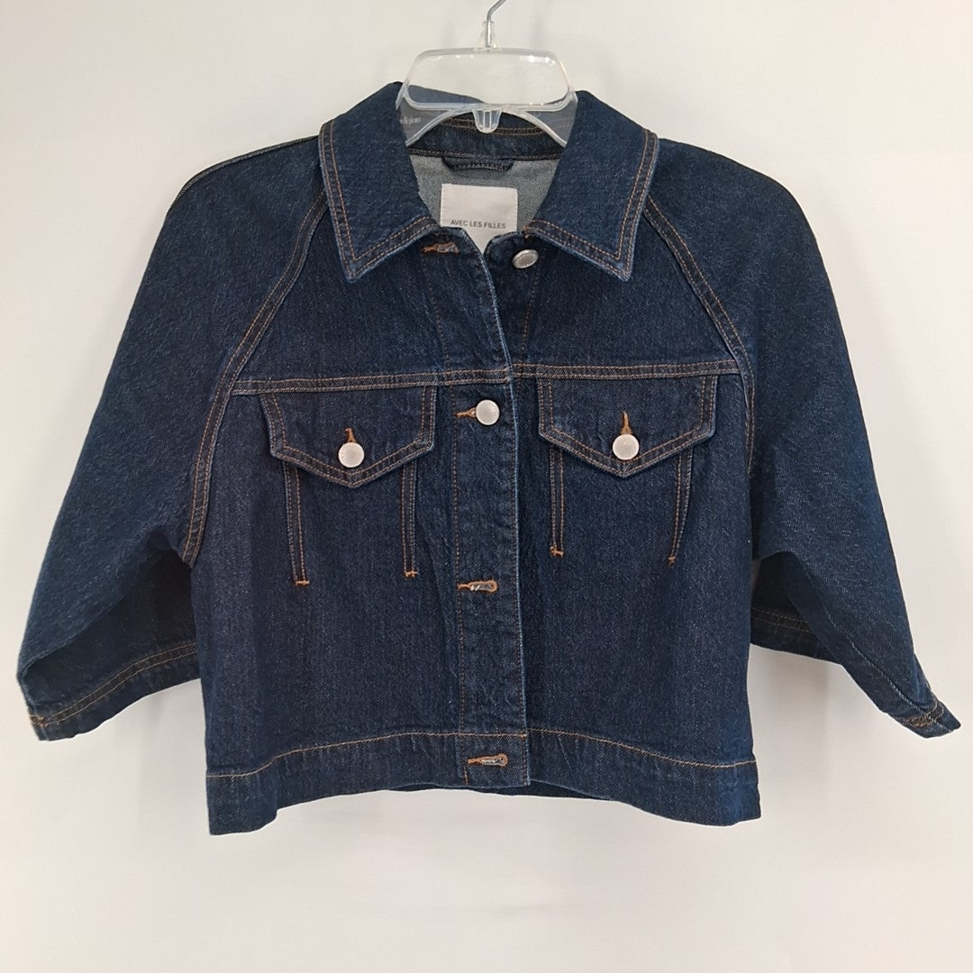 Size S AVEC LES FILLES Denim Jacket