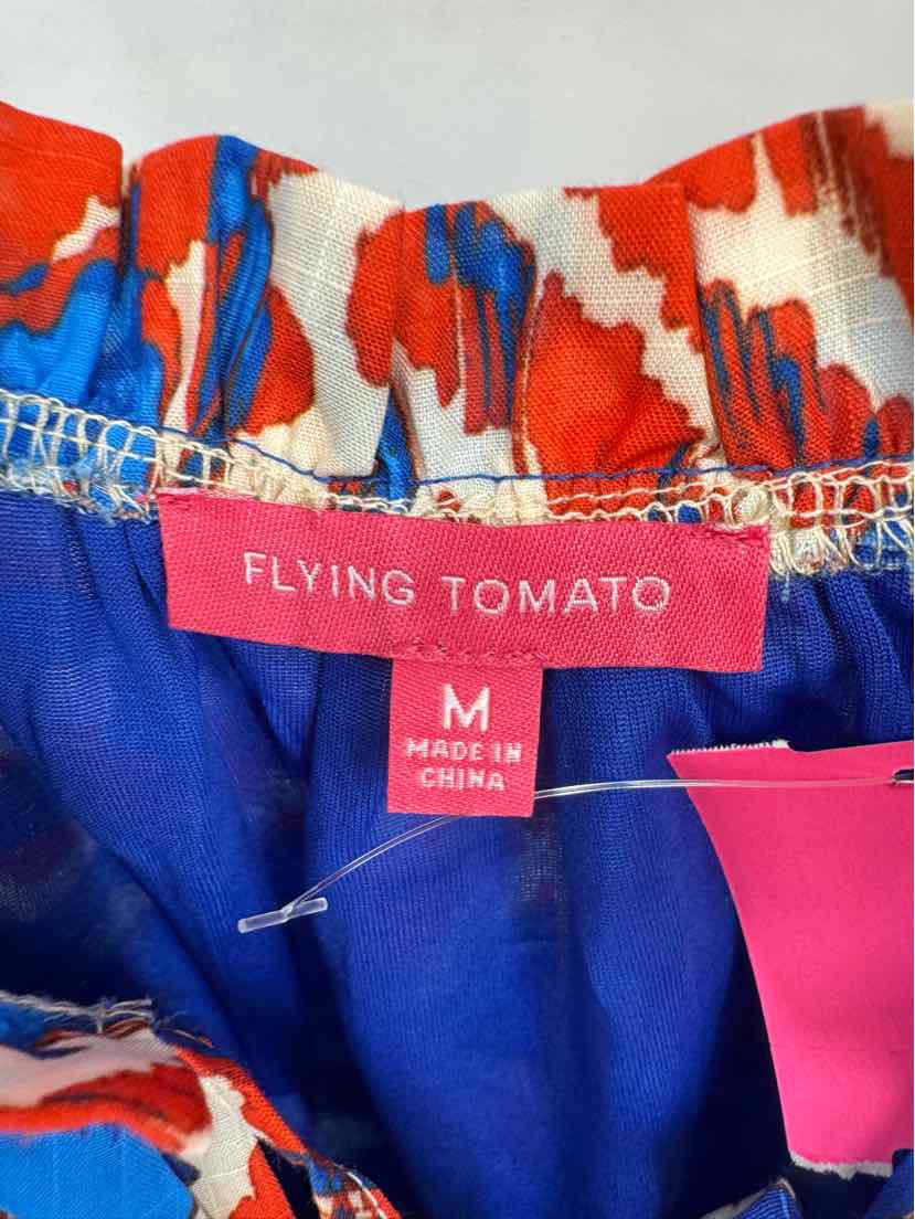 Size M FLYING TOMATO Multi-Color Dress