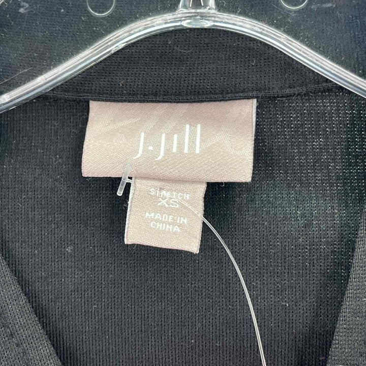 Size XS J JILL Black Jacket