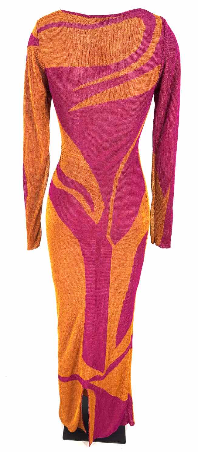 Size M FASHION NOVA Multi-Color Knit Dress