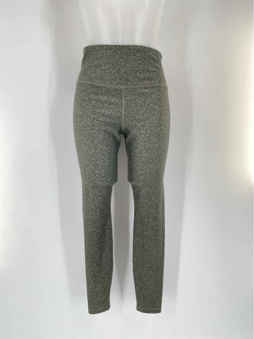 Size M Athleta Green Print Pants