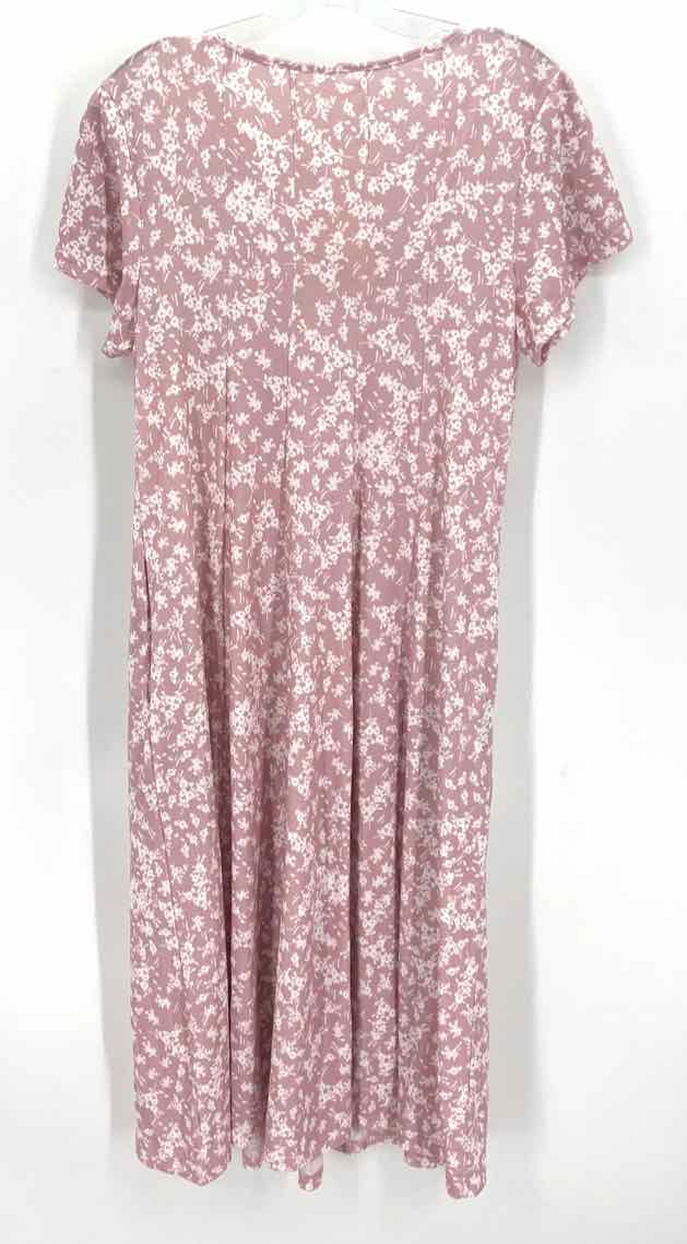 Size L PINK PRINT Dress