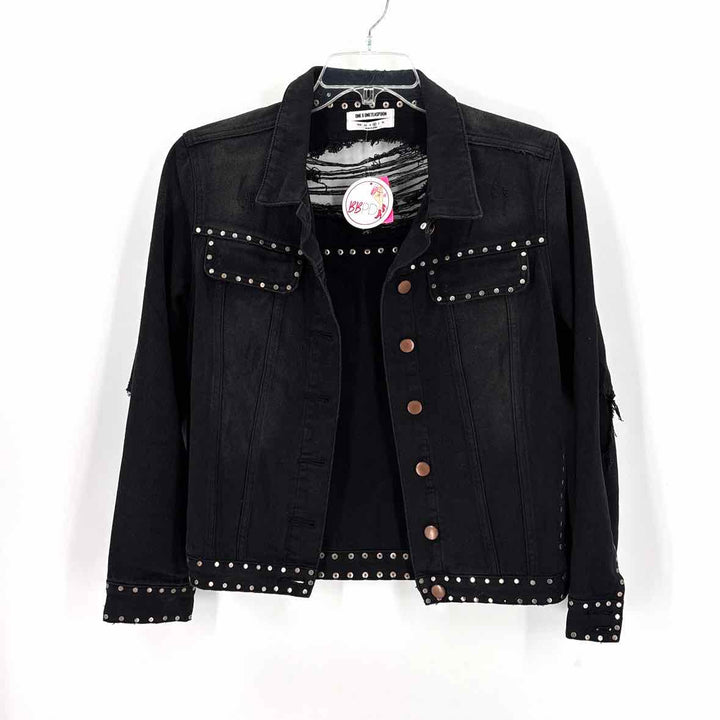 Size M Anthropologie Black Jacket