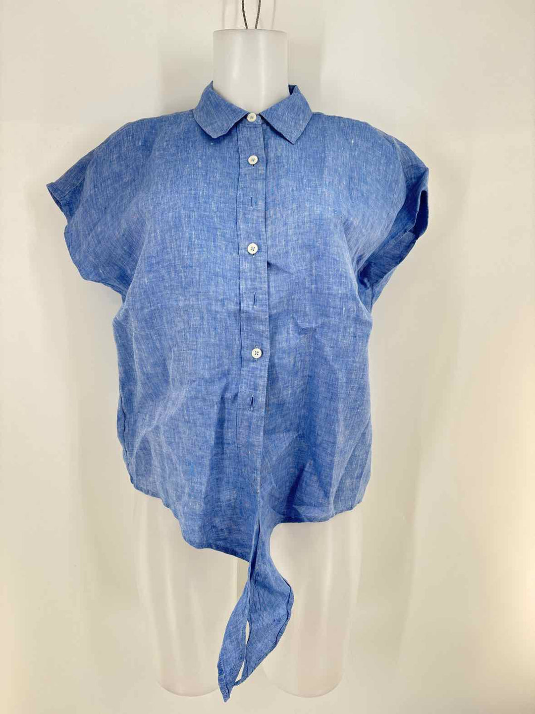 Size M Talbots Blue Shirt