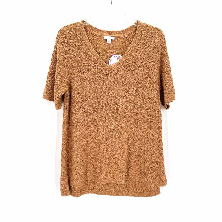Size M J JILL Brown Sweater