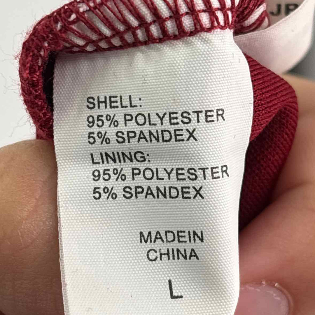 Size L NY & CO Burgundy Pants