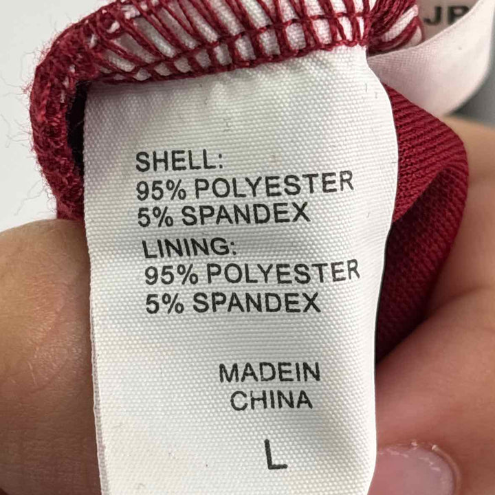Size L NY & CO Burgundy Pants